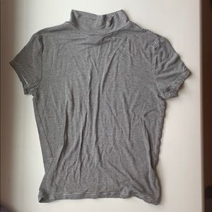 Aeropostale Prince and Fox striped turtleneck tee